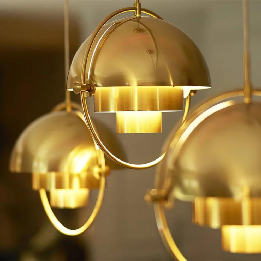 Pure Dane Scandinavian Style Metal Pendant Lamp