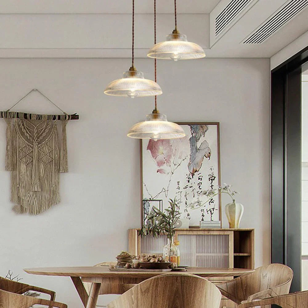 Aurelia Retro Crystal Glass Ceiling Lamp
