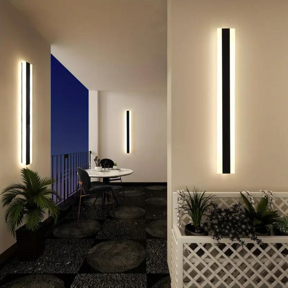 Sleek IP65 Waterproof Outdoor Wall Light