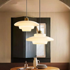 The Pearl of Art Deco Glass Pendant Light