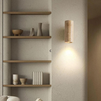 Wabi-Sabi Aura Travertine Wall Light