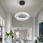 Audrey Radiant Ring Crystal Luxury Chandelier