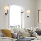 The Woven Metal Wall Light