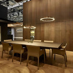 Circular Style Nordic Fused Aluminum Pendant Light