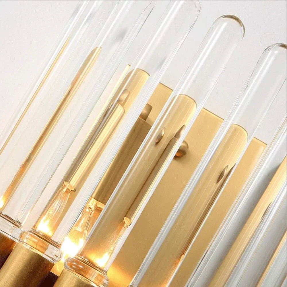 Crystal Gold Wall Light