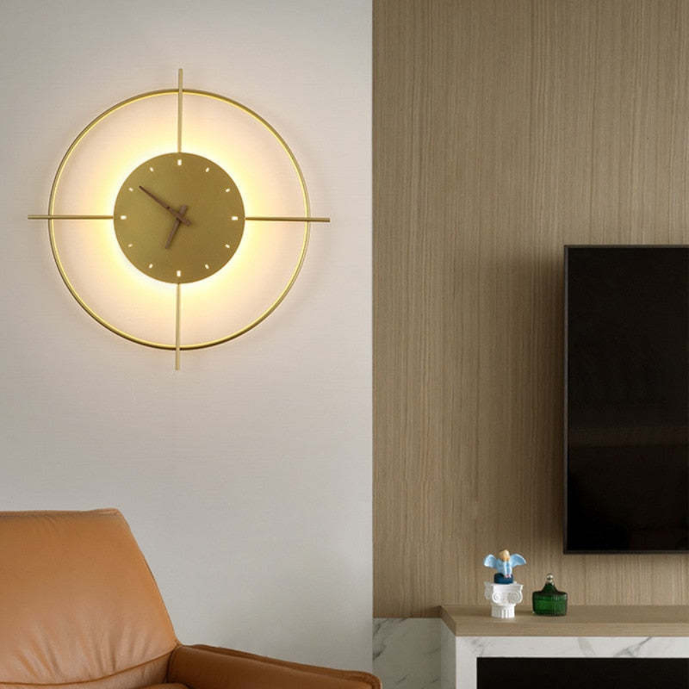 The Clock of Radiance Wall Light