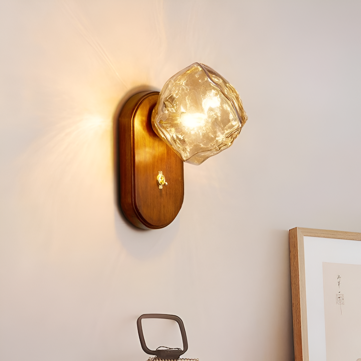 Isen Nordic Ice Glass Wall Lamp