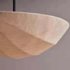 The Wabi-Sabi Canvas Linen Ceiling Light