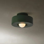 Ethereal Circle Nordic Resin LED Minimalist Ceiling Lamp