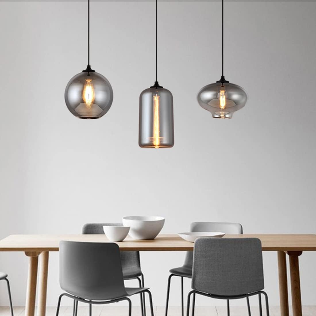 Nordic Loft Glasslustre Pendant Light