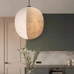 Zen Harmony Japandi Fabric Pendant Light