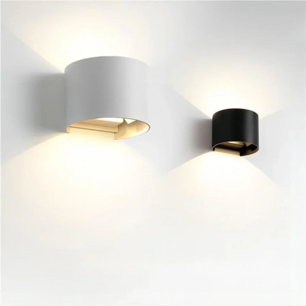 Minimalist Cube Aluminum Modern LED Wall Lamp