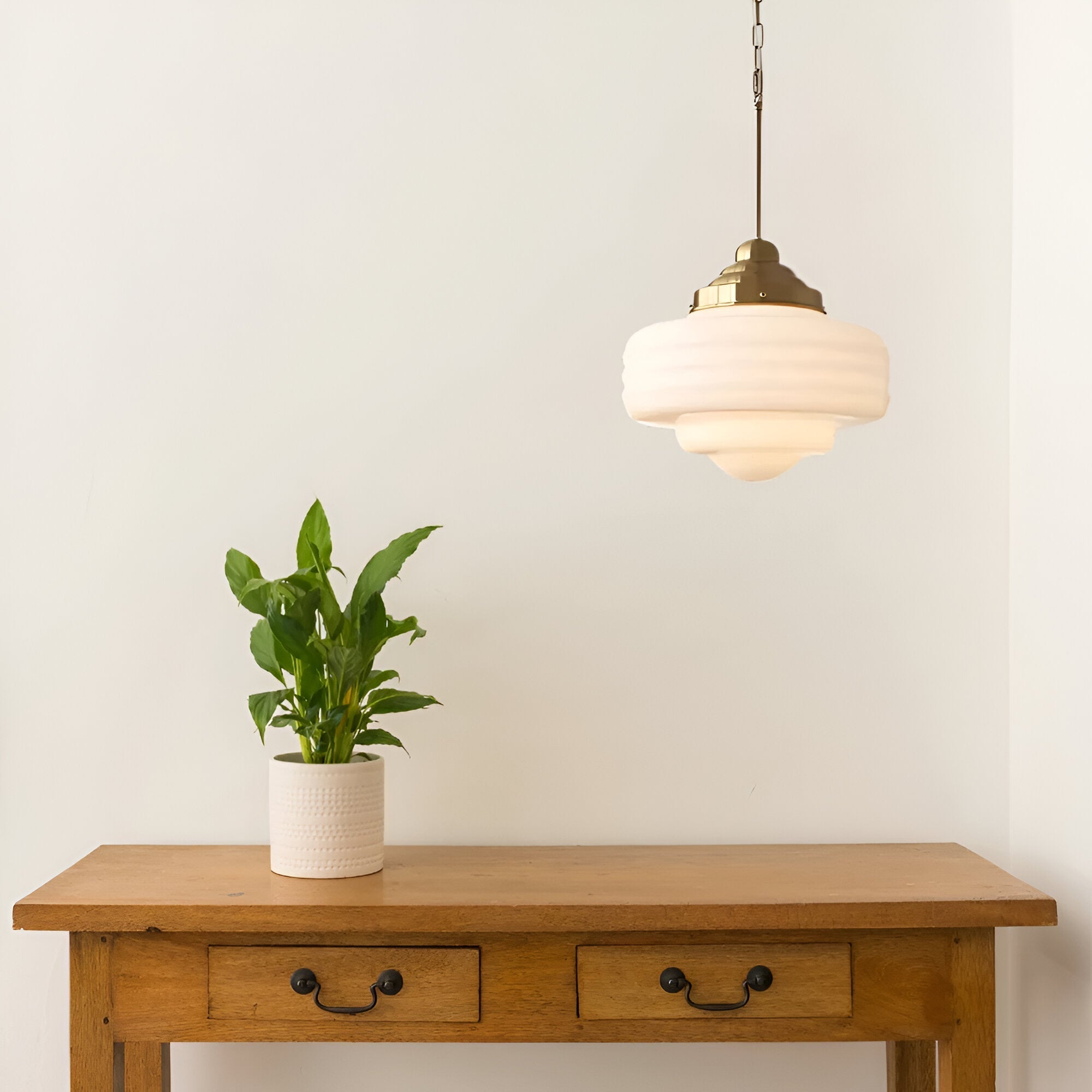 Artisanal Nordic Elegance Minimalist Pendant Light