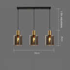 Luxe Glass Pendant Light
