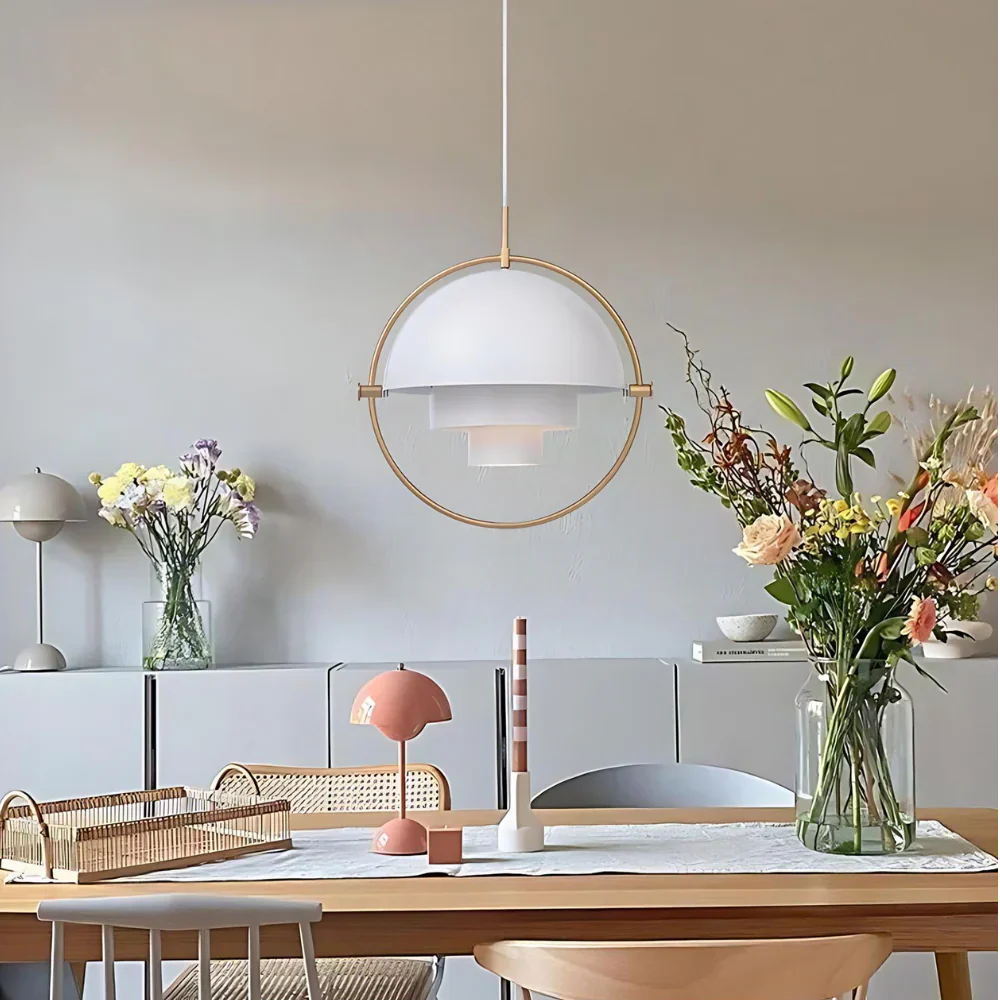 Pure Dane Scandinavian Style Metal Pendant Lamp