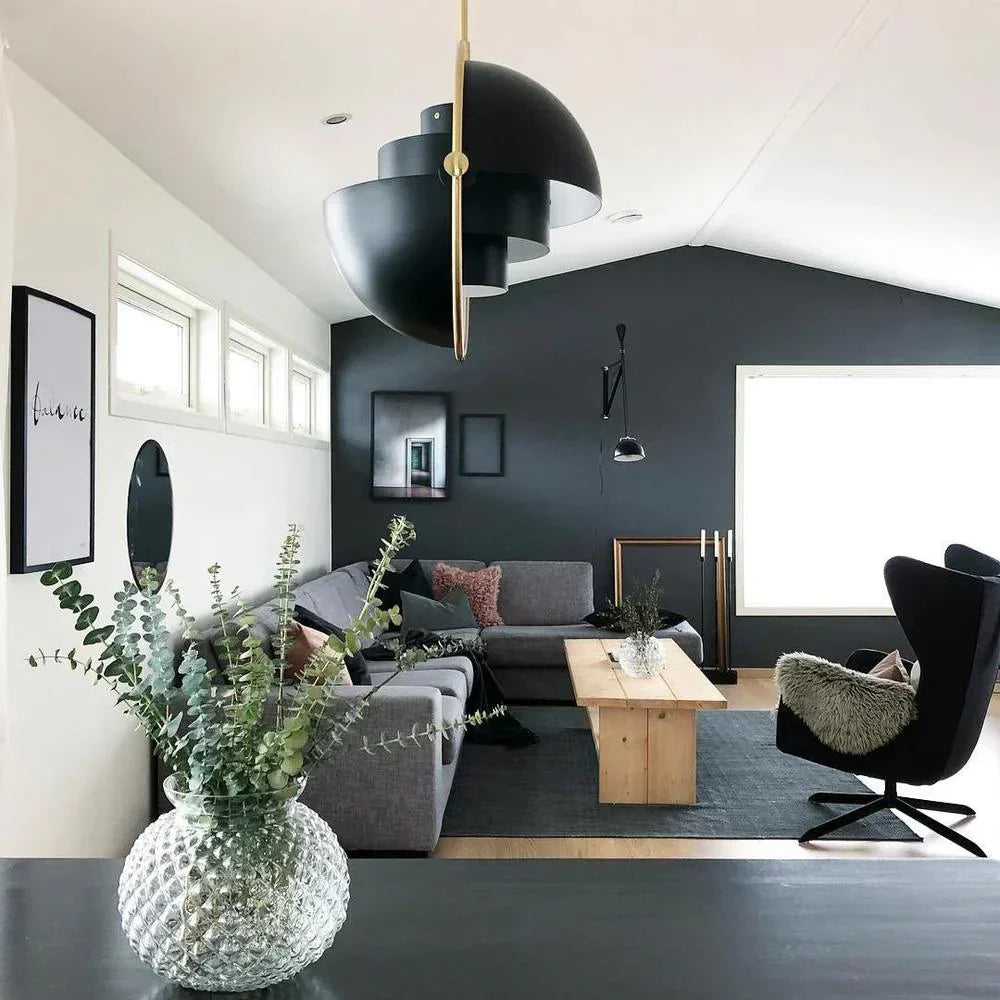 Pure Dane Scandinavian Style Metal Pendant Lamp