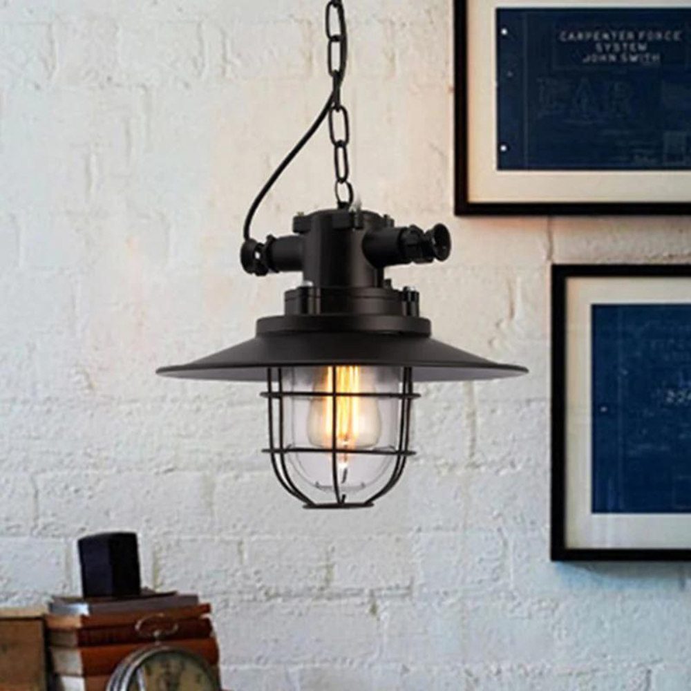 Brilliant Aluminum Industrial Ceiling Light