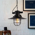 Brilliant Aluminum Industrial Ceiling Light