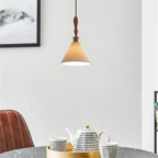 The Clear Ceramic Glass Pendant Light
