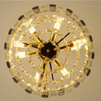Nordic Crystal Tiered Chandelier