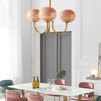 Marshmallow Modern Glass Chandelier