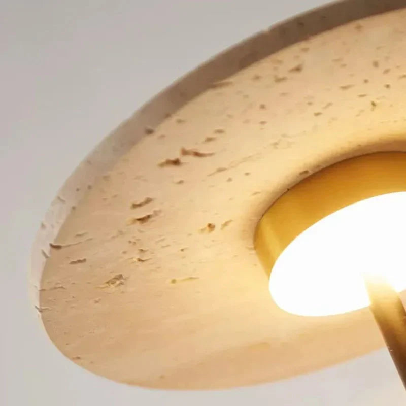 Travertine Oriental Style Wall Light