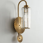 Cecily Modern Fluted Glass Wall Lamp