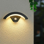 Nordic Arc Metal LED IP65 Waterproof Outdoor Wall Light