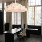 Nordic Cocoon LED Silk Pendant Light