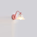 French Flower Acrylic Wall Light