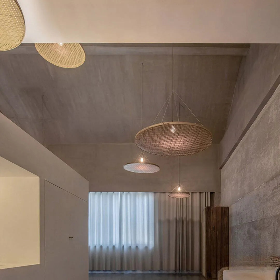 The Enchanting Bamboo of Imperfection Pendant Light