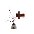Creative Brick Red Wooden Wall Light