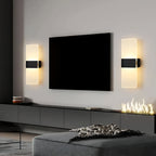 Minimalist Acrylic Aluminum Rectangle LED Wall Light