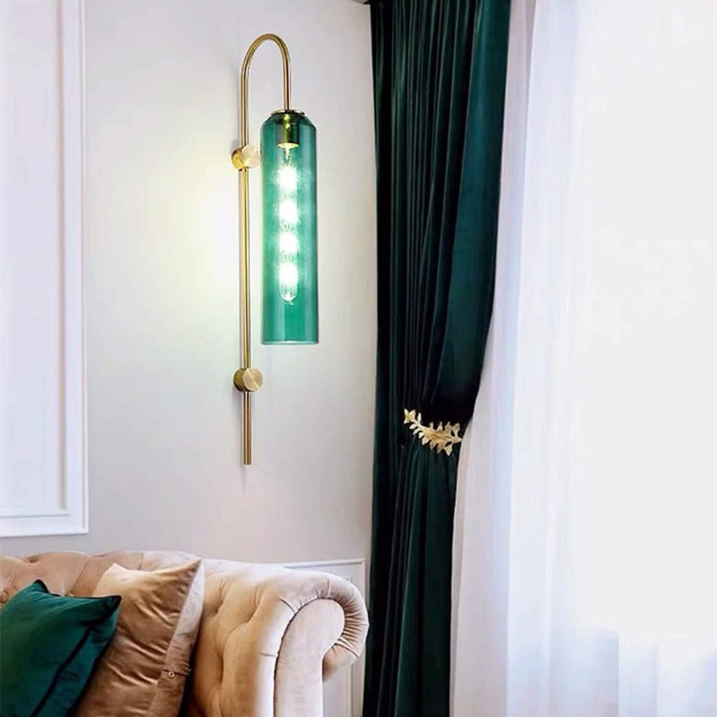 Nordic Light Luxury Glass Wall Light
