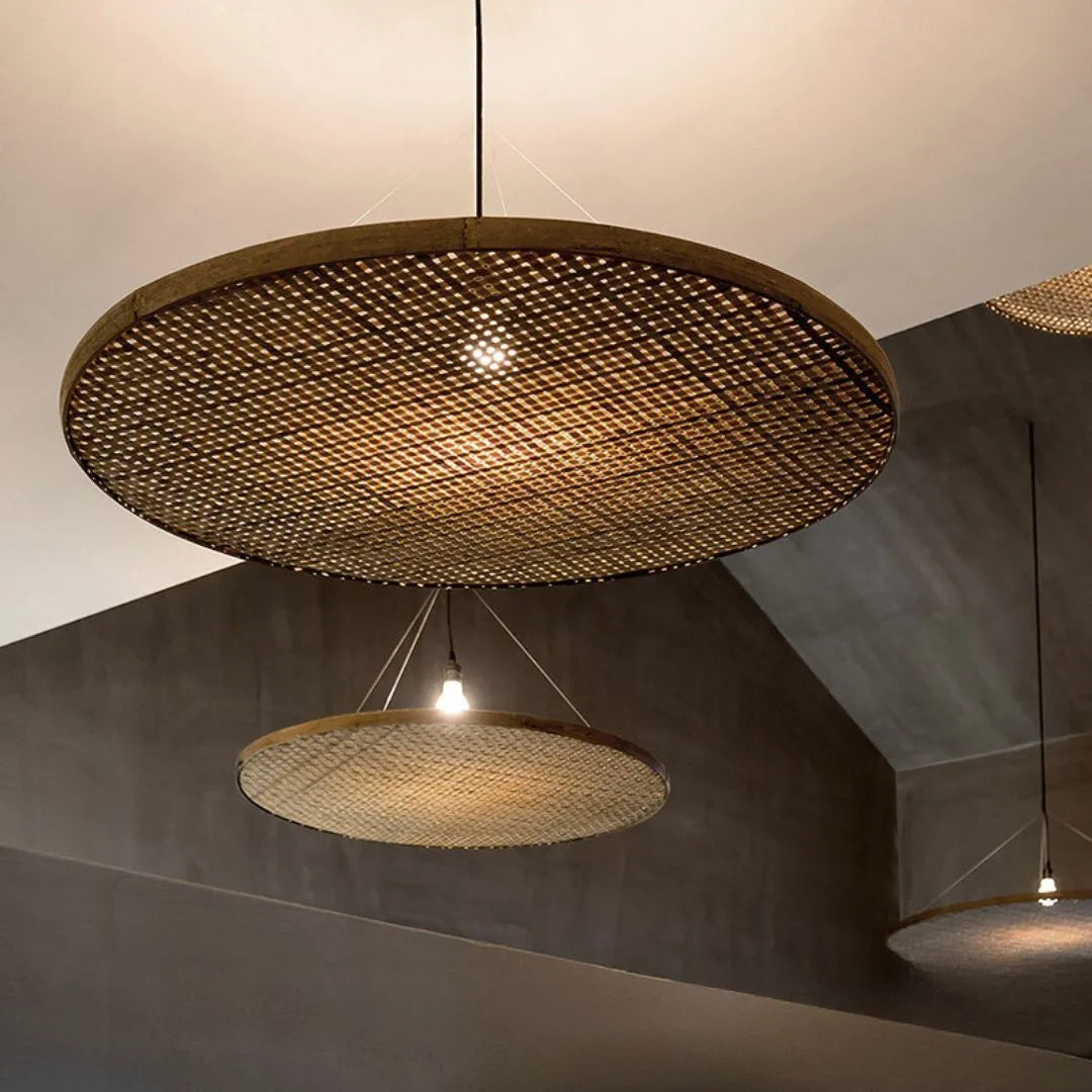 The Enchanting Bamboo of Imperfection Pendant Light