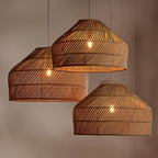 Cocoa Cane Rattan Pendant Light