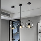 Nordic Minimalist Glass Stone LED Pendant Light