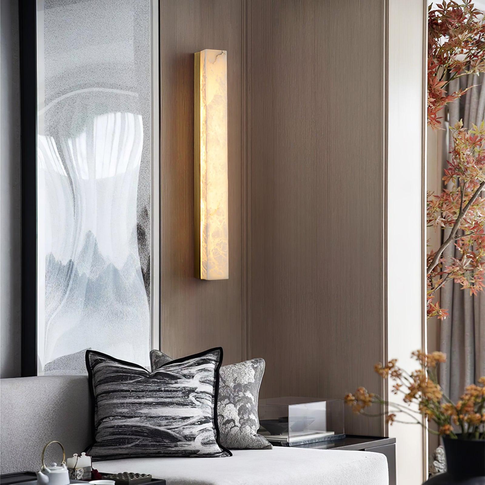 Emerson Modern Alabaster Wall Light