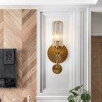 Cecily Modern Fluted Glass Wall Lamp