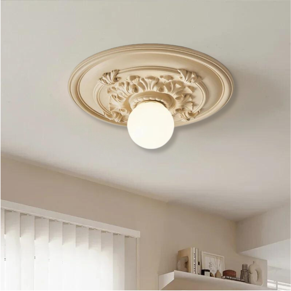 Sculpted Charm Ceiling Light
