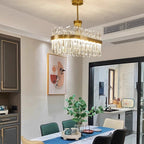Squillo Nordic Glass Crystal Chandelier