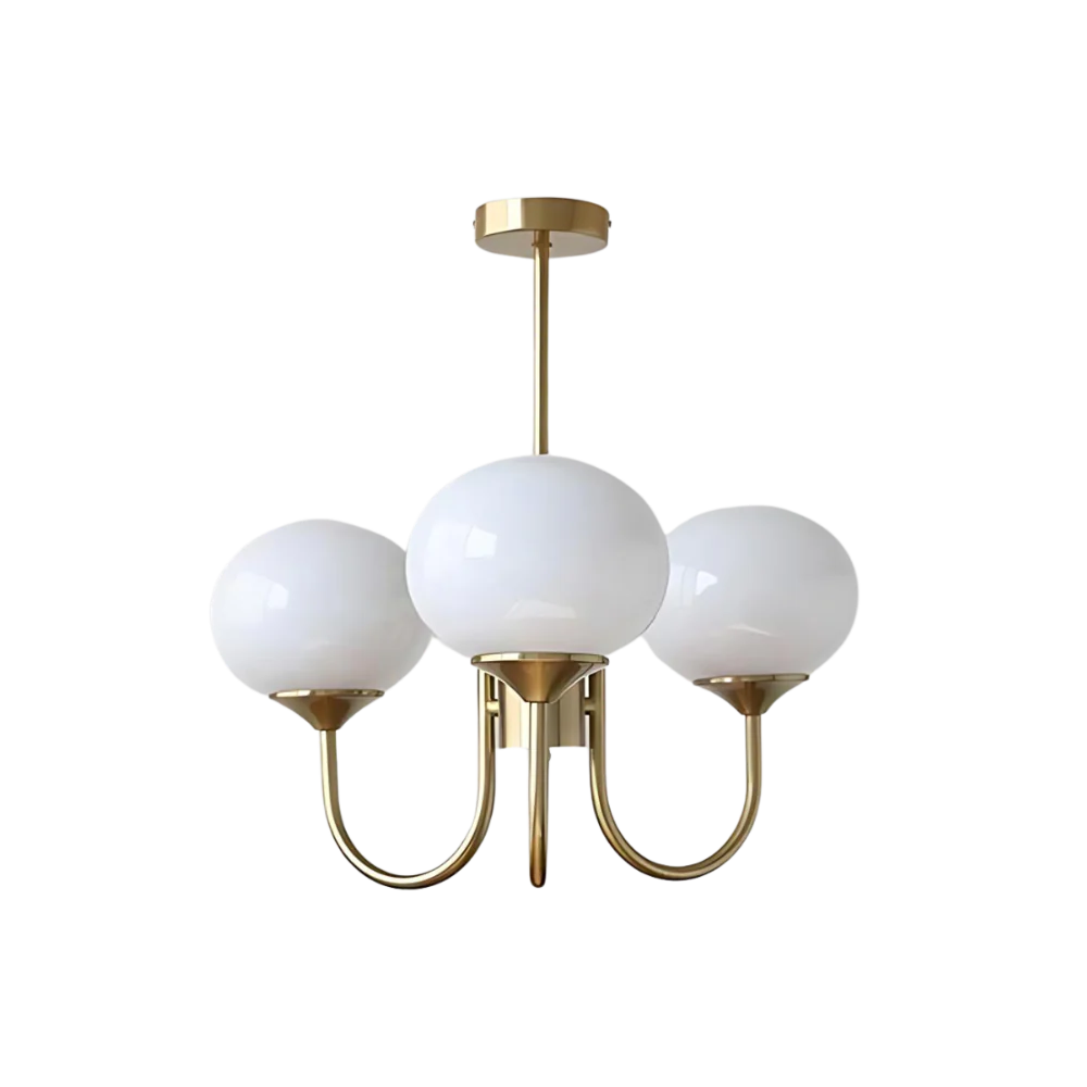 Marshmallow Modern Glass Chandelier