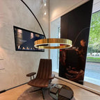 Circular Style Nordic Fused Aluminum Pendant Light