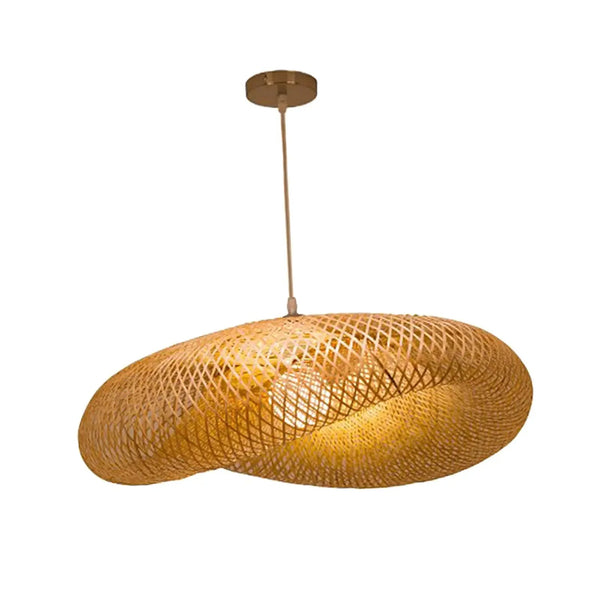 Aira Handwoven Natural Bamboo Pendant Light
