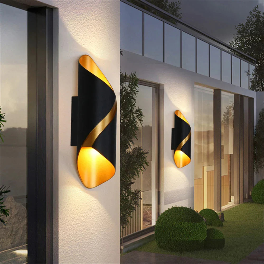 Luminous Water Essence Outdoor Wall Light