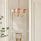 Marshmallow Modern Glass Chandelier
