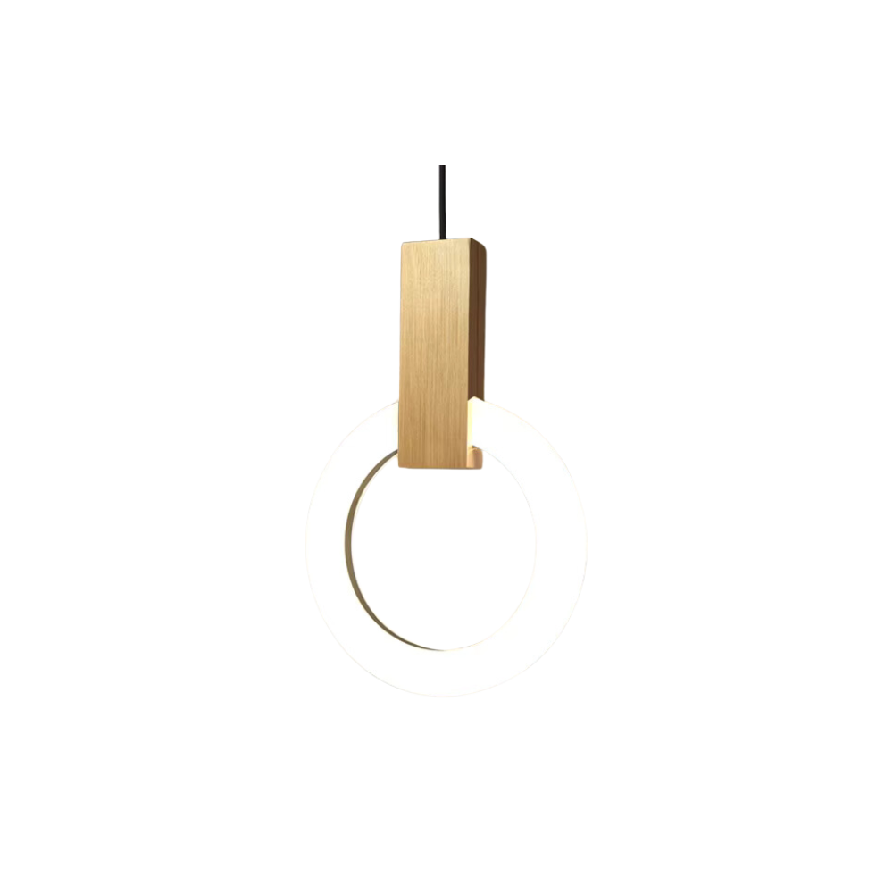 Evening Glow Ring Pendant Light