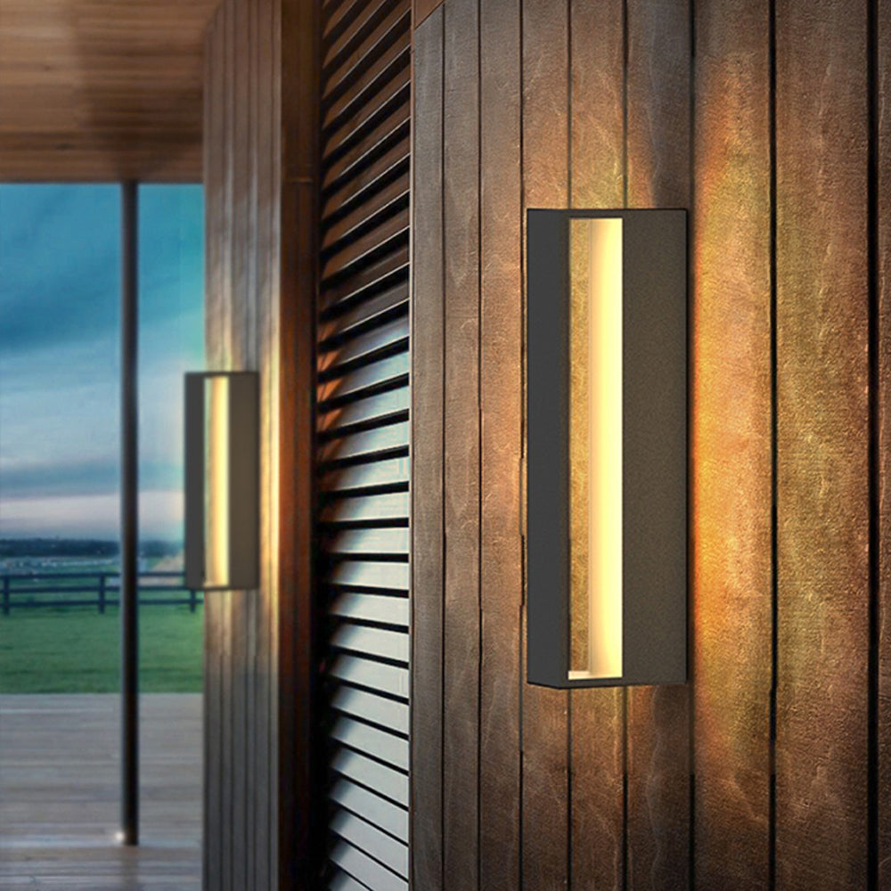 Modern Hollow IP65 Waterproof Outdoor Wall Light