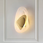Water Ripple Sculptural Wall Light