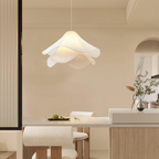 Radiance of Serenity Fabric Japandi Pendant Light